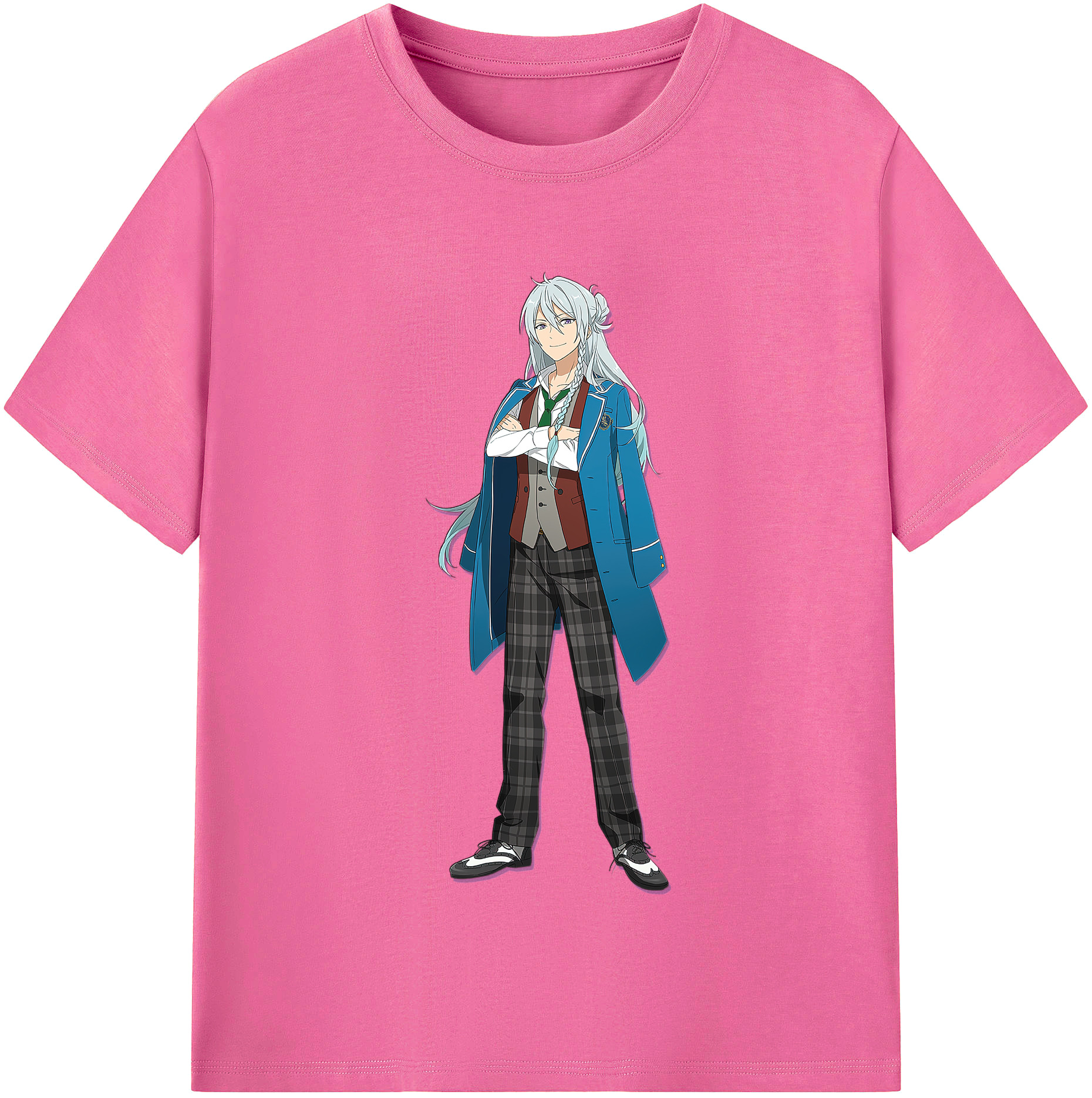 （画像用） あんさんぶるスターズ! Ensemble Stars レディースカジュアルプリントTシャツ（綿100％）